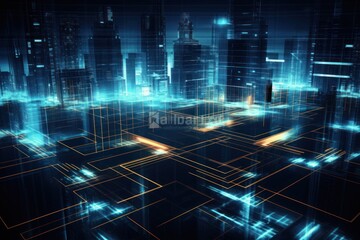 global business, internet network connection, iot internet of things, business intelligence concept.