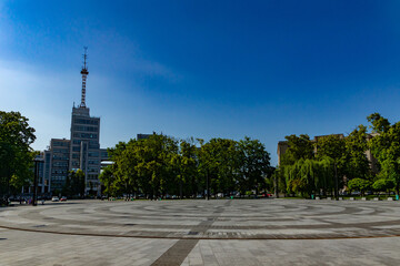 Wall Mural - city tv tower