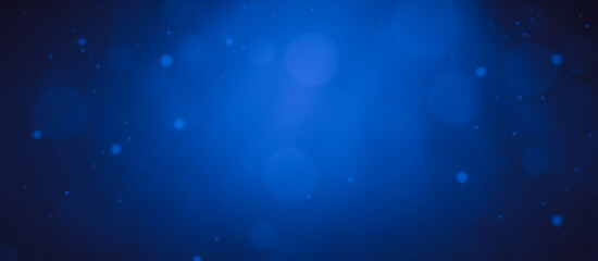 Wall Mural - abstract blue background with particles