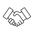 © North - Shake hands icon