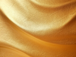 Wall Mural - gold metallic paper background for screen. texture. generative ai.