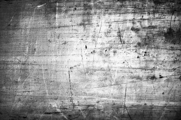 Aufkleber - black white wall grain,dust and scratches texture with vignette border background vintage retro background effect