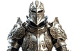 Medieval Knight Armor Transparent Isolated, AI
