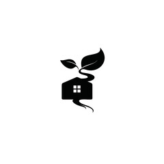 Wall Mural - creative seed house logo