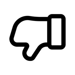 Sticker - dislike icon