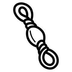 Sticker - swivel line icon style