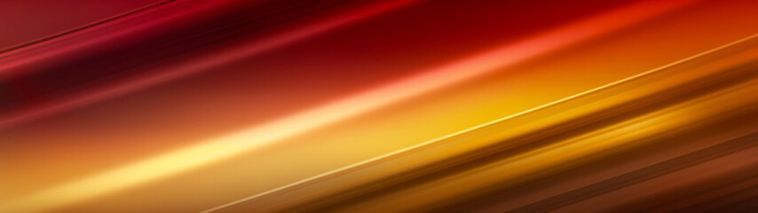 Abstract banner with dark red and gold smoke wave. Modern background, wallpaper, screensaver. Generative AI