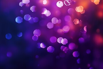 Wall Mural - Abstract background with lights. Bokeh abstract backgrounds. generative ai