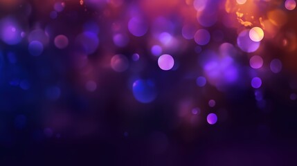 Wall Mural - Abstract background with lights. Bokeh abstract backgrounds. generative ai