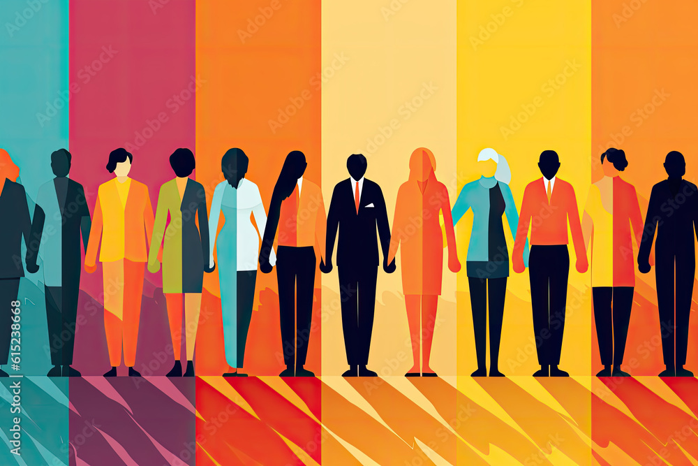 abstract Celebrating diversity and inclusivity in teamworks at the ...