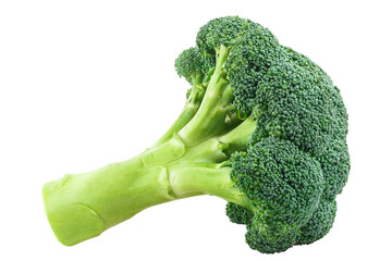 Wall Mural - Delicious fresh broccoli cut out