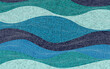 © Richard Laschon - Waves background, vector illustration graphic mosaic