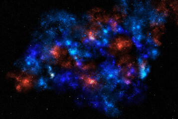 Starry galaxy dark infinite milky way twinkle cosmos astrology interstellar background
