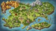 © Damian Sobczyk - RPG Game World Map