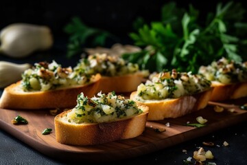 Wall Mural - sandwich with salmon and avocado