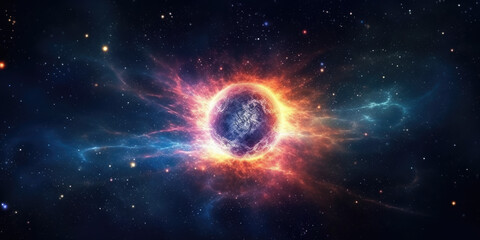 A realistic beautiful dark galaxy