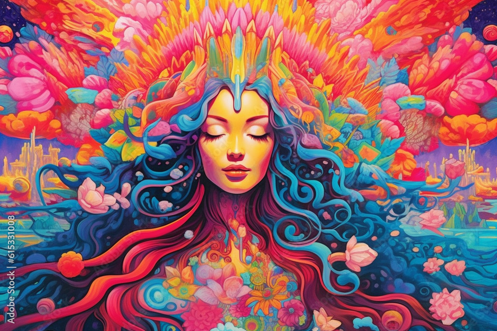 The ayahuasca psychedelic experience representation, a transformative ...