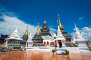 Wat Ban Den temple or Wat Den Sa Lee Si Muang Gan at Chiang Mai, Thailand