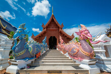 Wat Ban Den Temple Or Wat Den Sa Lee Sri Muang Gan At Chiang Mai, Thailand