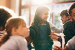 © Jacob Lund - Kids enjoying learning in a primary school class