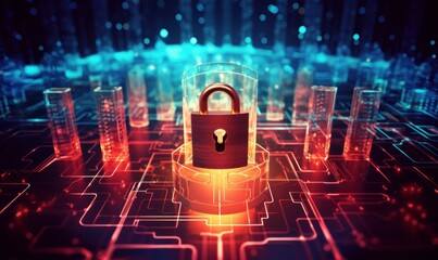 Cyber Security Networks, Data Protection, User Privacy Encryption, Personal Information Security. Generative Ai