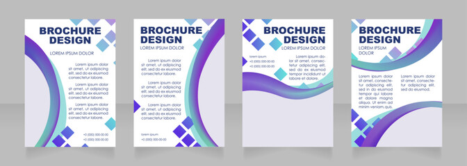 Information about key products blank brochure layout design. Vertical poster template set with empty copy space for text. Premade corporate reports collection. Editable flyer paper pages