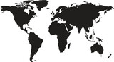 Fototapeta  - world map