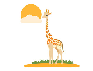 Wall Mural - giraffe