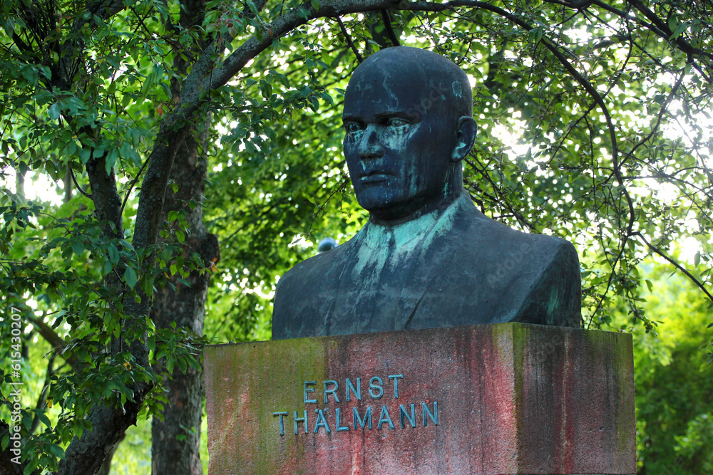 Chemnitz Germany June 12 2023 Monument To Ernst Thalmann A German 