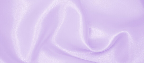 Wall Mural - Smooth elegant lilac silk or satin texture as wedding background. Luxurious background design