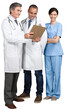 © BillionPhotos.com - Doctors team talking expertise in hospital with notepad