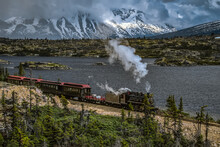 White Pass And Yukon Route Narrow-gauge Railroad; Klondike, Alaska, United States Of America