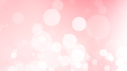 Wall Mural - abstract pink bokeh defocus glitter blur background.