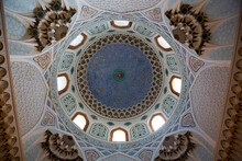 Decorative Ceiling Detail In Muyi Muborak Madrasa, Hazrati Imam Complex; Tashkent, Uzbekistan