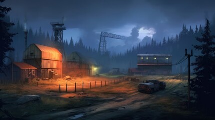 Military Game Environment Art