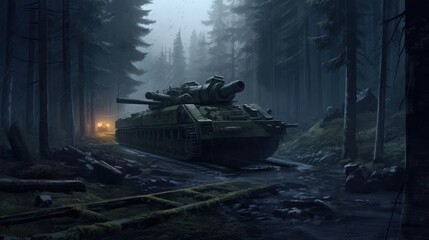 Military Game Environment Art