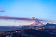 Cotopaxi volcano from Quito