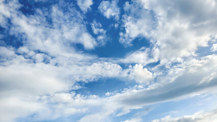 Wall Mural - sky blue clouds wallpaper cloudy