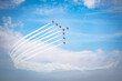© Planeboy - Aircraft in formation at an air show