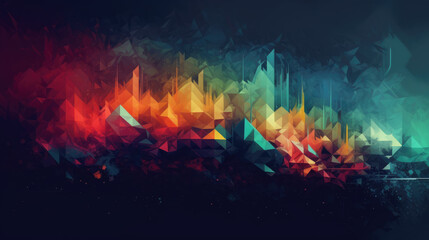 Wall Mural - Abstract colorful background