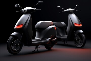 Electric scooter, these sleek and compact vehicle, powered by electric motor, offer a convenient and efficient way to navigate urban environments. Generative AI