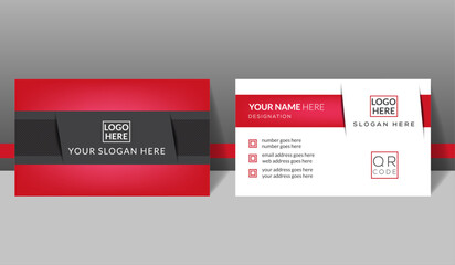 professional luxury business card template, high quality brand corporate card design