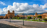 Fototapeta Londyn - Plaza de Armas in the Old town of Cusco city, Peru