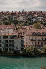 Wall Mural - view of the medieval town