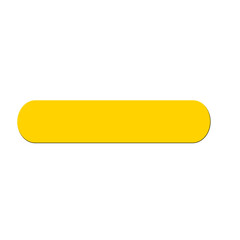 illustration of a yellow button. Realistic 3d yellow square frame, square button icon. Decorative 3d element, web icon symbol. Abstract vector illustration isolated on a white background