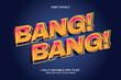 © Bushmandesign - neon text effect. editable vector font effect