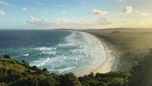 Arakwal National Park, Cape Byron, The Most Easterly Point Of Mainland Australia, Byron Bay, New South Wales, Australia.