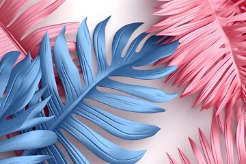 Wall Mural - abstract background with feathers