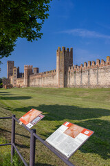 Poster - Ancient walls of Montagnana, Padova province, Veneto, Italy