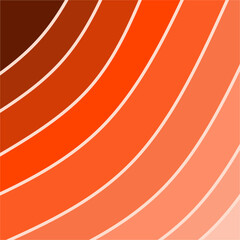 Wall Mural - illustration Orange color background with lines